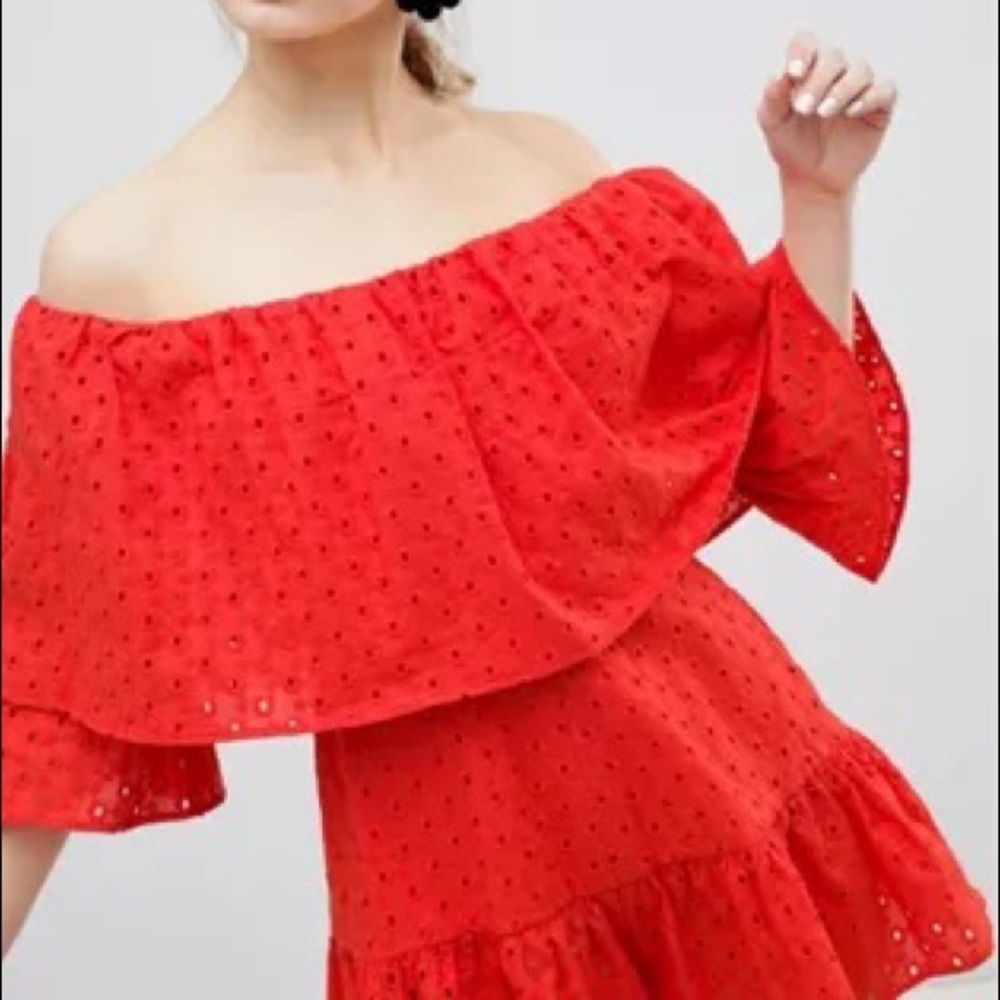 ASOS DESIGN Broderie Romper
